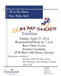 2014 In My Shoes 5k logo