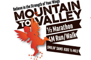 Mountain to Valley Half Logo